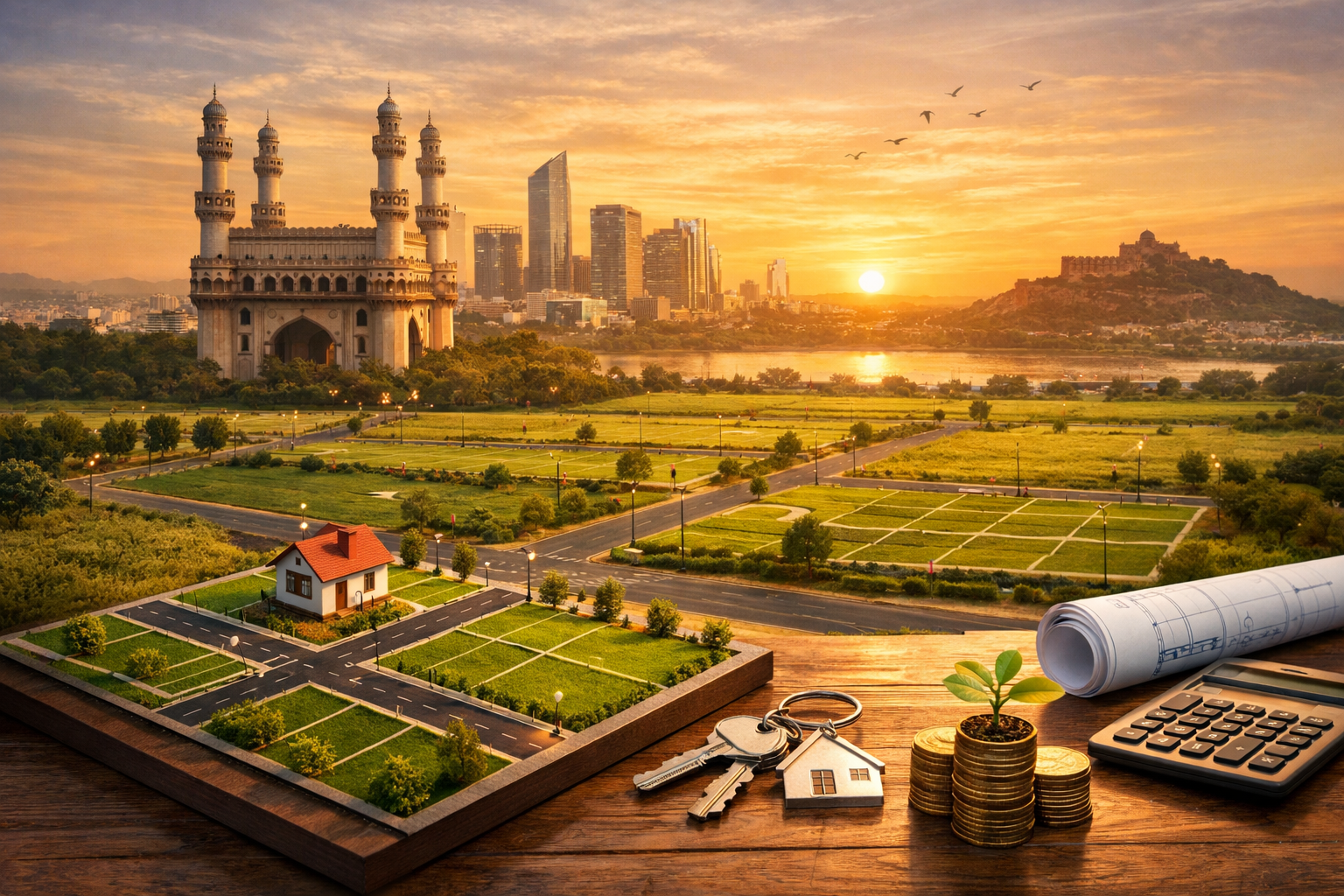 Why Investing in Plots near Hyderabad is a Smart Move in 2026